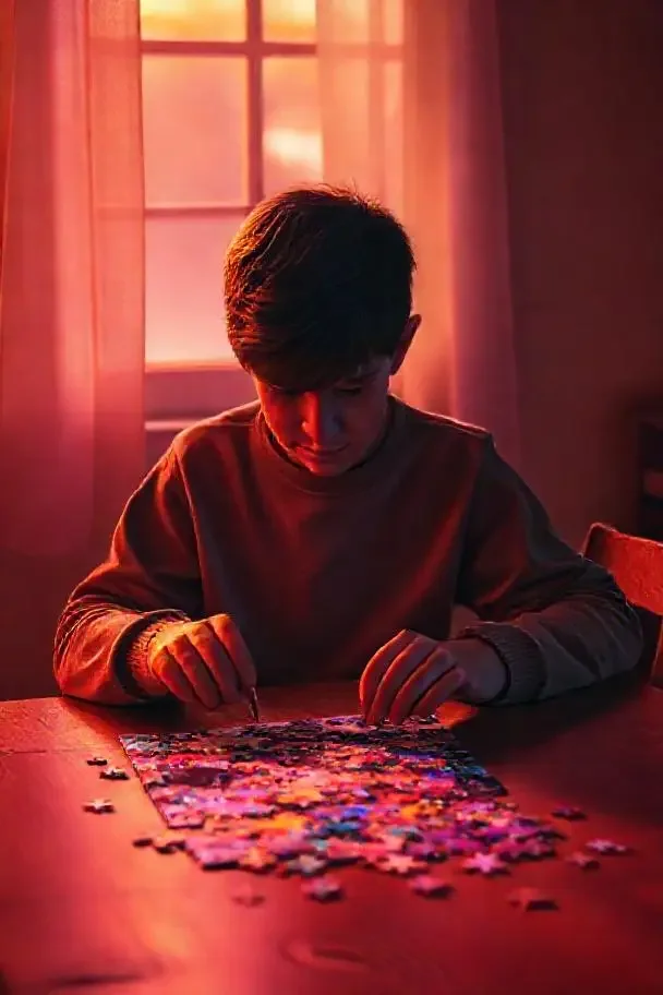 拼图少年 电影海报 - yy影院